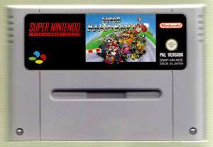 Super Nintendo SNES Super Mario Kart in TOP Zustand  