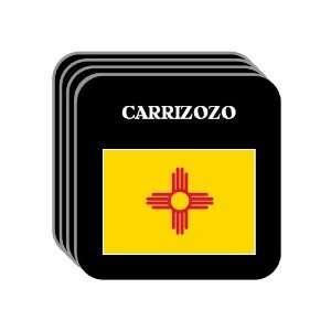  US State Flag   CARRIZOZO, New Mexico (NM) Set of 4 Mini 