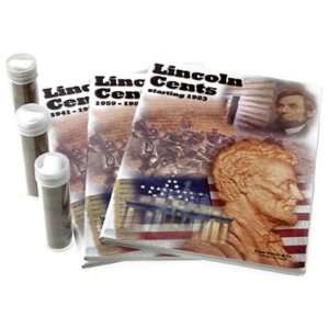  Lincoln Cent Albums 1941 2004