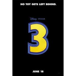  Toy Story 3 Advanced Teaser Original Movie Poster 27x40 