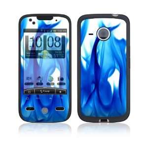    HTC Droid Eris Skin Decal Sticker   Blue Flame 