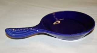 Cobalt Blue Scampi Serving Skillet Dishes Ceramic New  