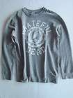 Mens Grateful Dead Sweatshirt Sweater Crew Fleece Grey Gray Logo 