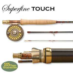 Orvis Superfine Touch Rod 66 3 wt, Rod and Reel Combo NEW  