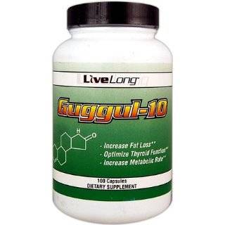 LiveLong Guggul 10 200mg/100 Caps 10% Extract by LiveLong Nutrition