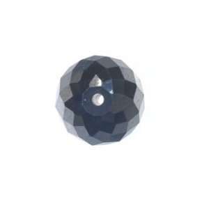  Black Diamond Round Faceted Bead Genuine 9mm 6ct Arts 
