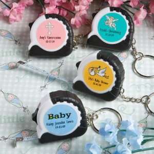  Personalized Expressions Key Chain/Measuring Tape Favors 