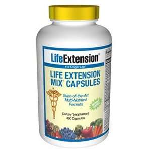  Life Extension Mix W/O Copper, 490 Capsules Health 