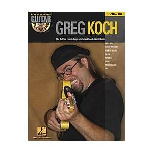  Hal Leonard Greg Koch Guitar Play Along Volume 28 Book and 