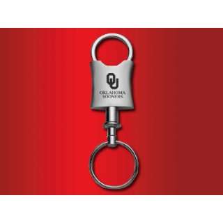 University of Oklahoma   Valet Keychain   Laser Engraved  