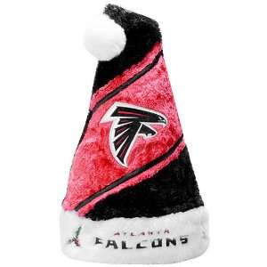 Team Beans Atlanta Falcons Colorblock Santa Hat  Sports 
