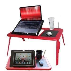  Estand, Laptop Table w/fan Red/Black (Catalog Category 