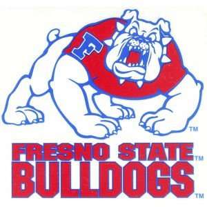    Fresno State Bulldogs Static Cling Decal