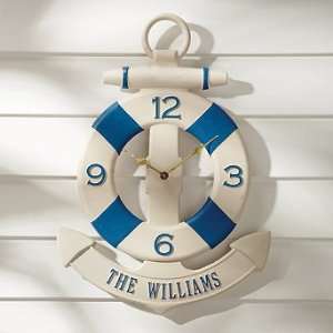  Personalized Anchor Clock   Frontgate Patio, Lawn 
