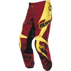  MSR Racing Axxis Pants   2008   26/Yellow/Brick 