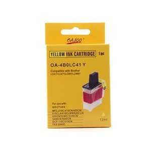  Compatible Brother LC41Y (LC 41Y) Yellow Ink Cartridge 