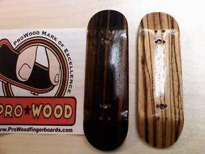 Prowood 29mm exotic Zebra wood fingerboard,berlinwood,  