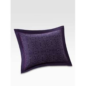  Natori Sumatra Flanged Pillow Sham   Purple