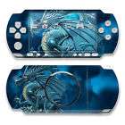 Sony PSP 3000 modding Schutzfolie Skin Dragon Abolisher