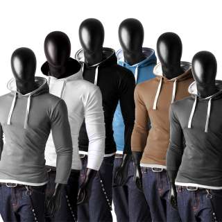 niki orange® Basic Shirt Hoodies Kapuzen Pullover verschiedene Farben 