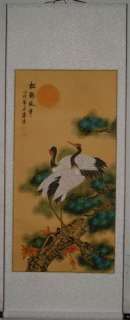 Chinese beautiful silk scroll painting by Shi Tao 52  