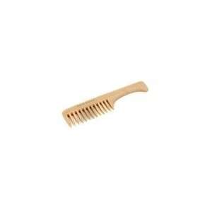  Wooden Comb with Handle Coarse Teeth by Acca Kappa Beauty