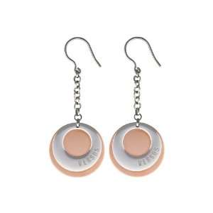  Charms No 1 Ion Plated Rose Gold Tone & Silver Tone Drop 