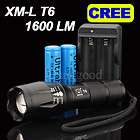 1600LM CREE XM L T6 LED Taschenlampe Lampe Handlampe Zo