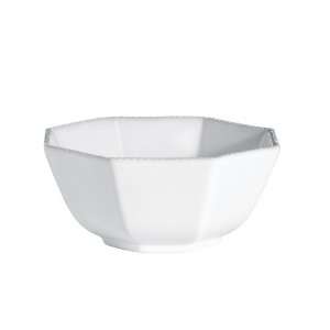  Tyler Florence by Mikasa Rustic White Octagonal Round Bowl 