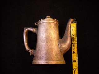Wear Brite Vintage Metal Pitcher with Pewter Finish  