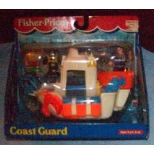  Fisher Price Coast Guard Set * Fun Adventures Toys 