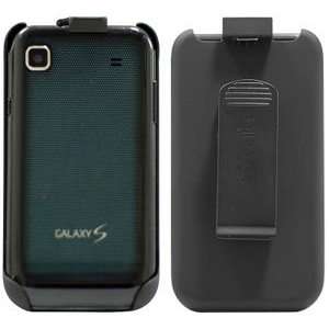 Force Belt Clip Holster Black Rubberized For Samsung Vibrant (Galaxy S 