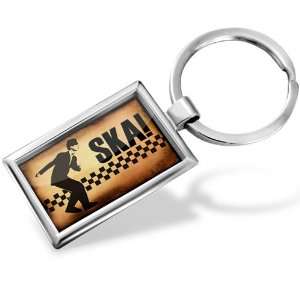  Keychain SKA, Music   Hand Made, Key chain ring Jewelry