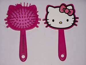 Hello Kitty pink Kinder Haarbürste Bürste + Spiegel NEU  