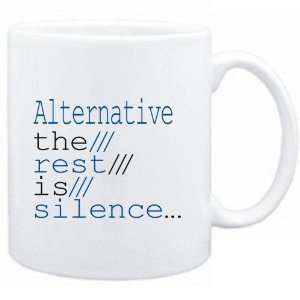  Mug White  Alternative the rest is silence  Music 