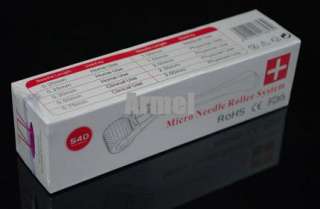   Titanium Meso Skin Roller 0,5mm 1/1,0mm 1,5mm 2,0mm Anti Falten Derma