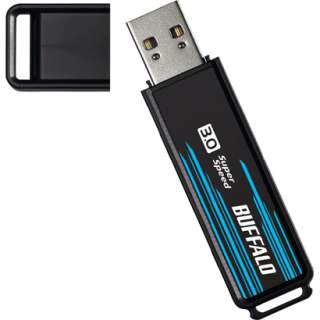 Buffalo USB memory USB3.0 64GB RUF3 S64GS BK  