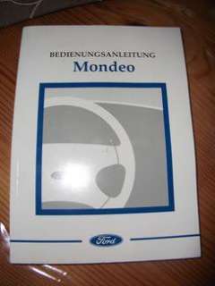Orginal deutsches Handbuch für Ford Mondeo in Bayern   Bayreuth 