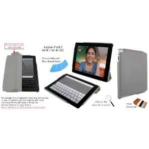   works w/ Apple Smart Cover) for the Apple iPad 2 (Gray) Electronics