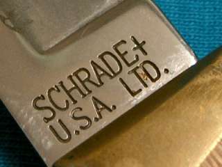   SCHRADE USA LTD DU DUCKS UNLIMITED ETCH HUNTING SKINNER BOWIE KNIFE