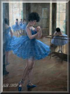 ballerina ballet before the hour eduard eyes oil on canvas for 1920 30 