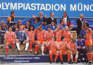 Fußball Europameister 1988   NIEDERLANDE + BigCard #93  