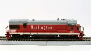 Athearn H.O. Scale U30 B GE Powered Diesel Burlington #153  