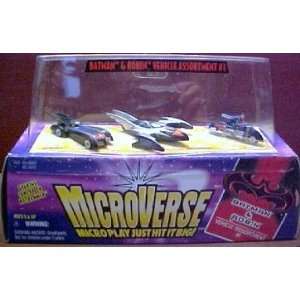   Kenner Microverse Batman & Robin Vehicle Assortment #1 Toys & Games