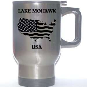  US Flag   Lake Mohawk, New Jersey (NJ) Stainless Steel Mug 