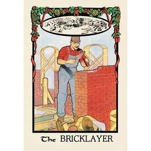  Vintage Art Bricklayer   13561 1