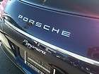 Porsche Emblem Chrome P O R S C H E Panamera Style Rear Badge Decal