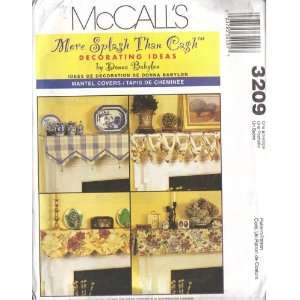  McCalls 3209  Mantel Covers Arts, Crafts & Sewing
