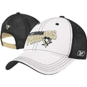   Penguins Mesh Back Trucker Adjustable Hat