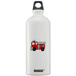  Red Firetruck Cute Sigg Water Bottle 1.0L by  